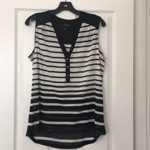 Striped Sheer Blouse from The Limited